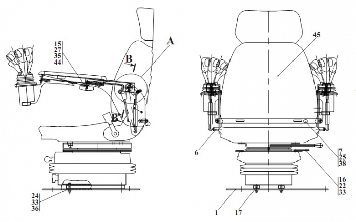 Сиденье 2551(1)
