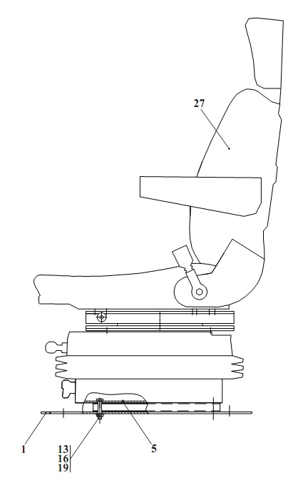 Сиденье 2551(7)
