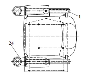 Сиденье 2551(9)