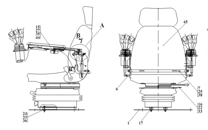 Сиденье 2661-01(1)