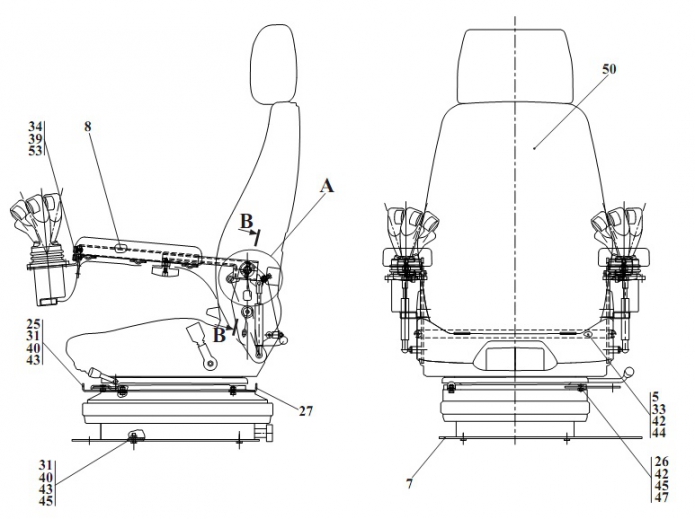 Сиденье 2661-01(8)