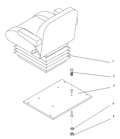Сиденье 352С(1)