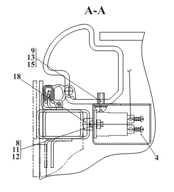 Сигнализация открытия дверей 2661-01(3)