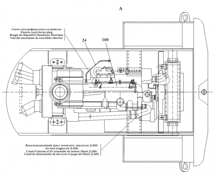 Силовая установка 332В, В4,С4-02(3)