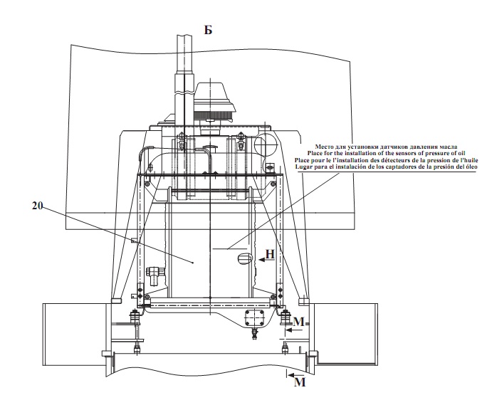 Силовая установка 342В, В4, В4-01, С4, С4-01, Р(5)