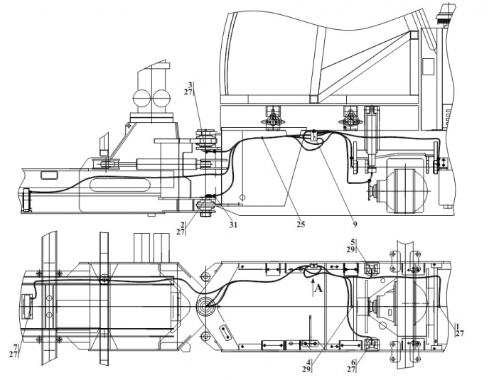 Система централизованной смазки 2661-01(1)