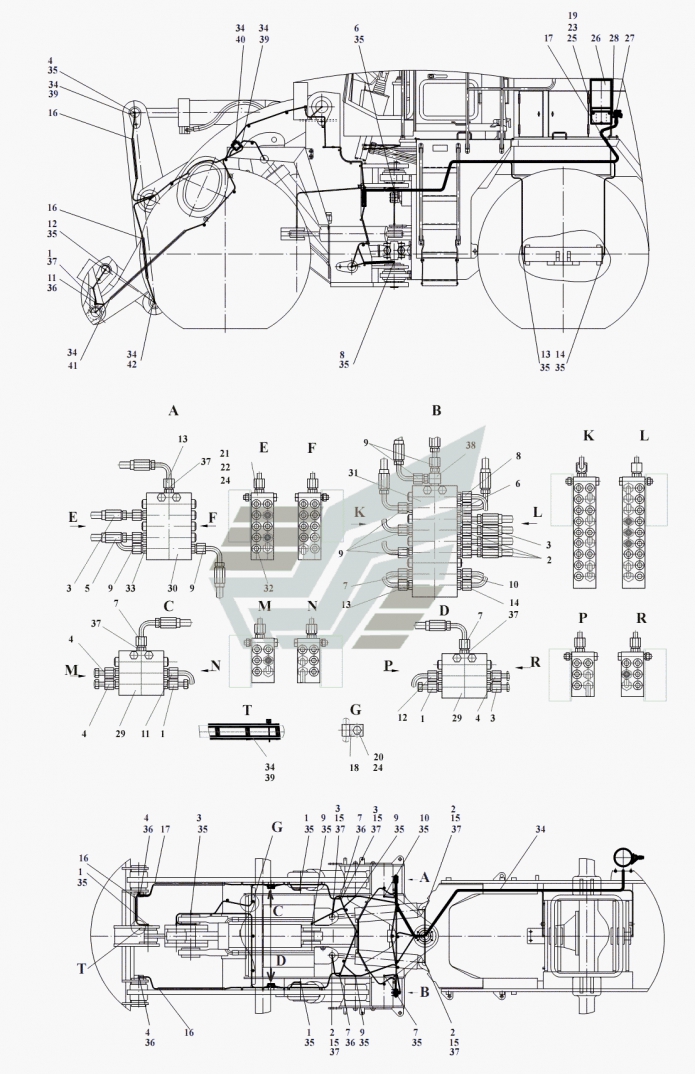 Система централизованной смазки 361(1)