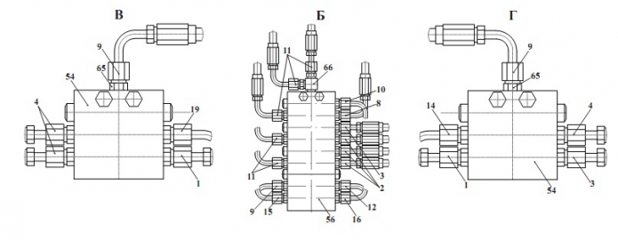 Система централизованной смазки 371(3)