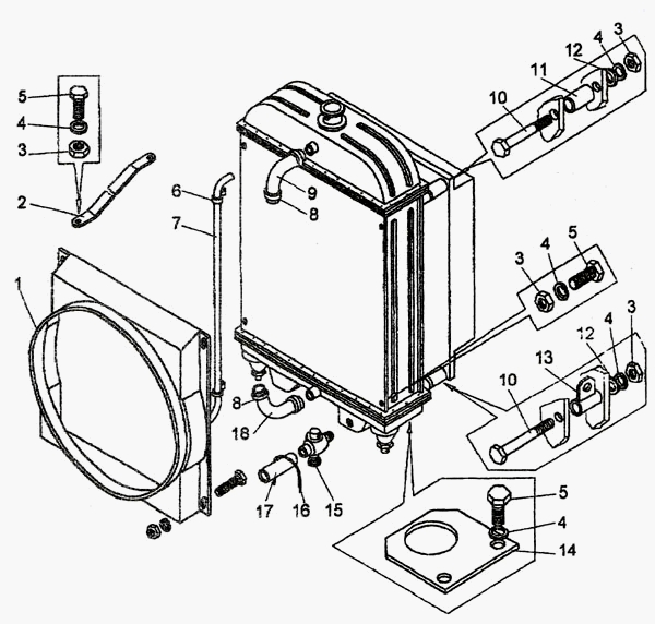 Система охлаждения 327(1)