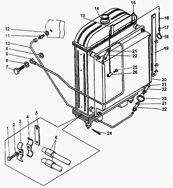 Система охлаждения 327(2)