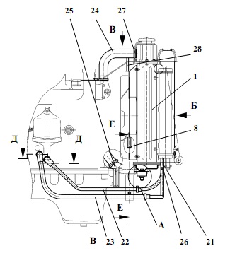 Система охлаждения 451А(1)