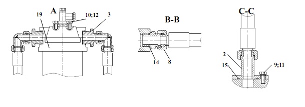 Система охлаждения ГМП 451А(3)