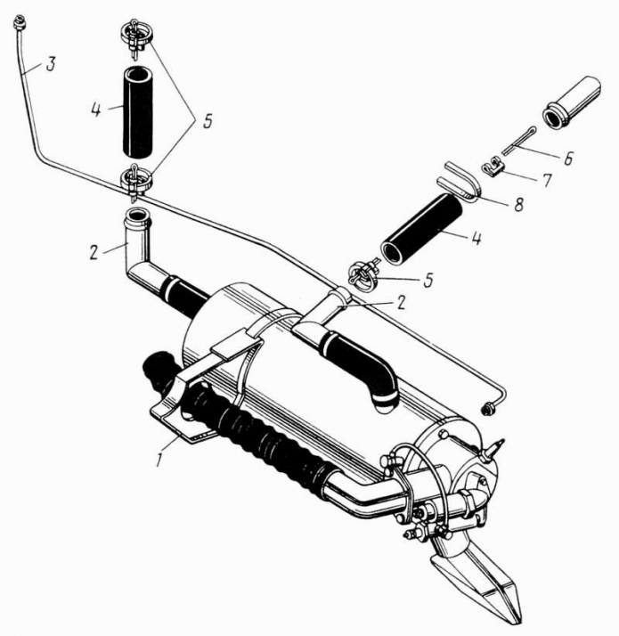 Система подогрева 9531 (ДЭ-226)