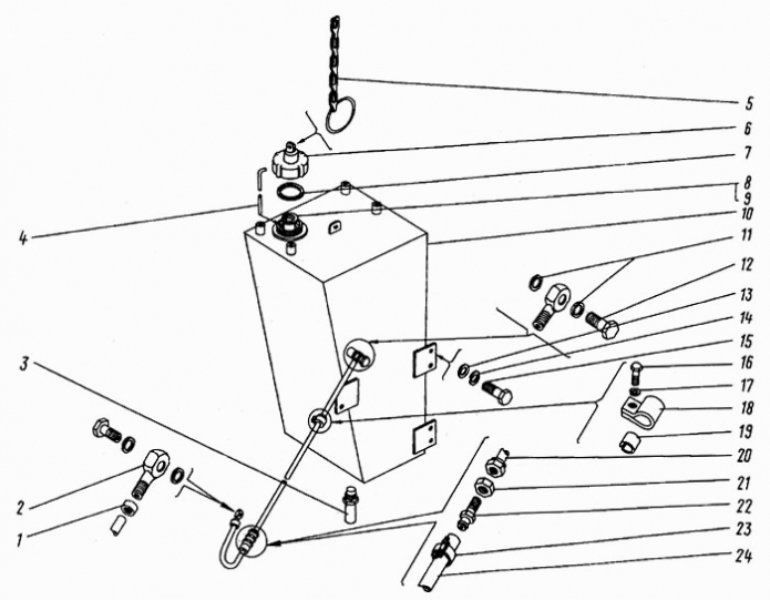 Система топливная 342B(1)