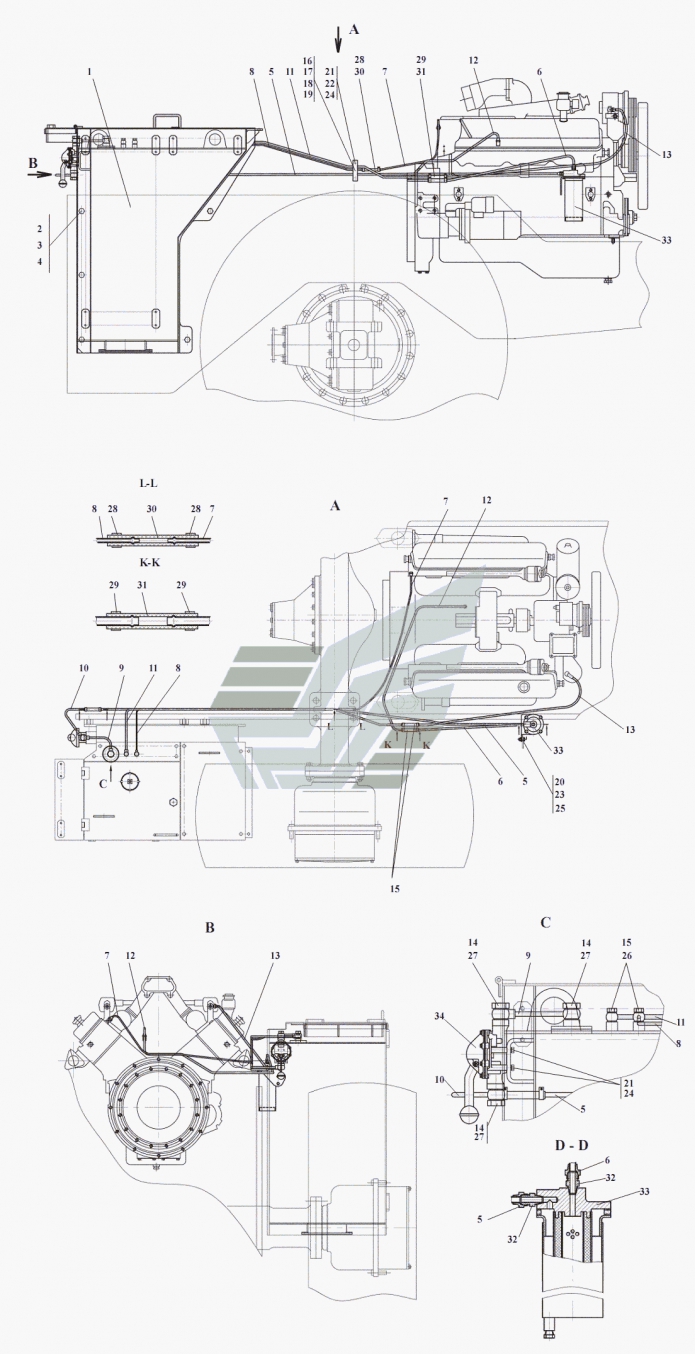 Система топливная 361(1)