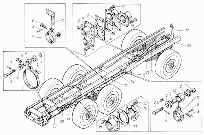 Система выхлопа 9531 (ДЭ-226)