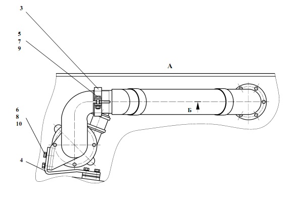 Система выпуска отработавших газов 451А(2)
