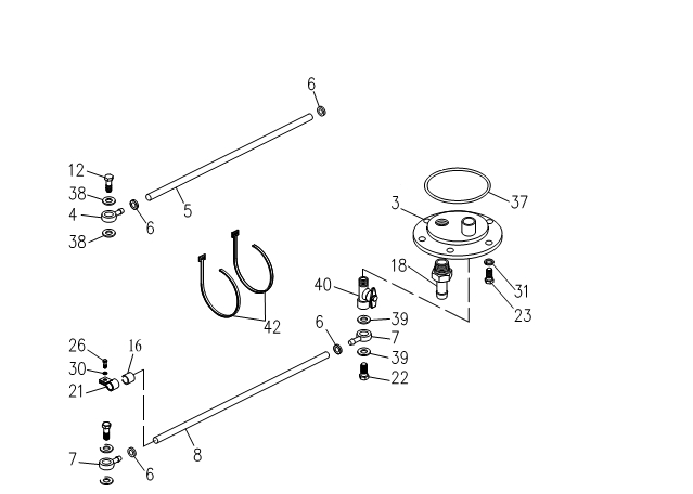 Топливная система 6622(1)