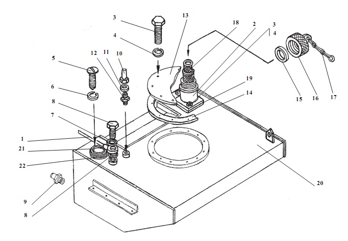 Топливный бак 352С(1)