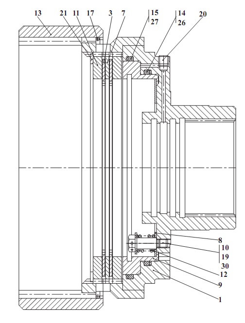 Тормоз колесный 342В, В4, В4-01, С4, С4-01, Р(1)
