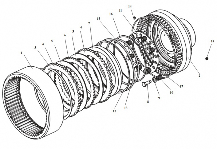 Тормоз колесный 352(1)