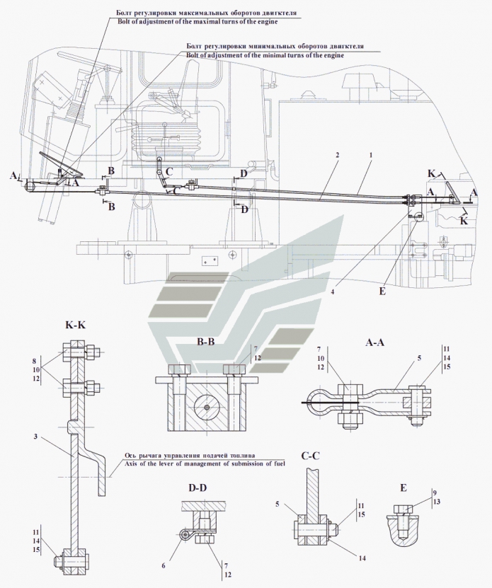 Управление дизелем 361(1)