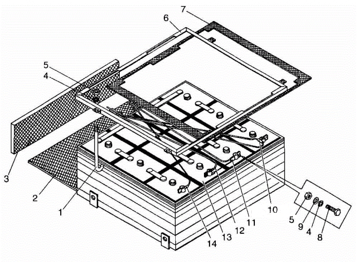 Установка аккумуляторная 342(1)