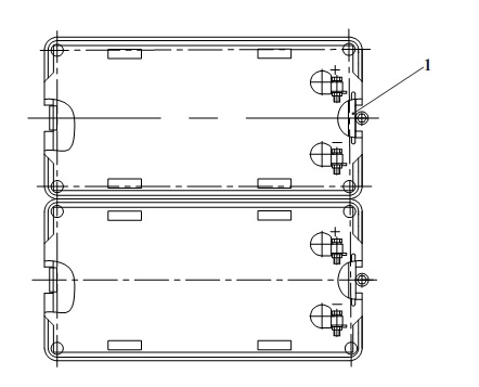 Установка аккумуляторов 2661-01(2)