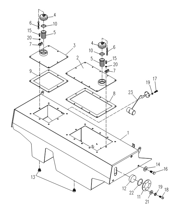 Установка баков 6223(1)