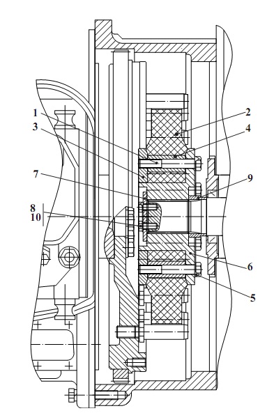 Установка демпфера 2661-01(1)