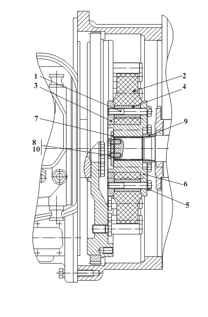 Установка демпфера 332В, В4,С4-02(1)