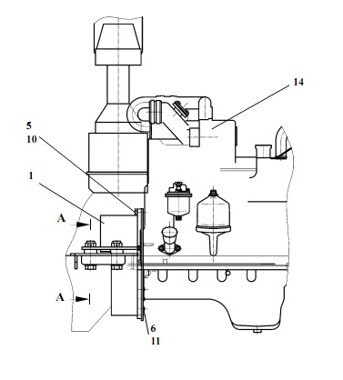 Установка двигателя 451А(2)