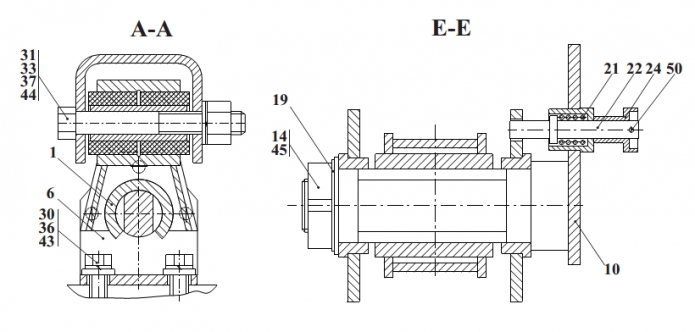 Установка кабины 2243В(1)