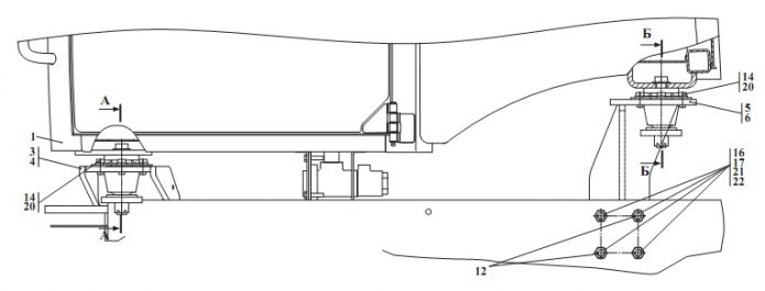 Установка кабины 320(1)