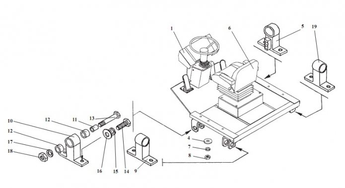 Установка кабины 325(1)