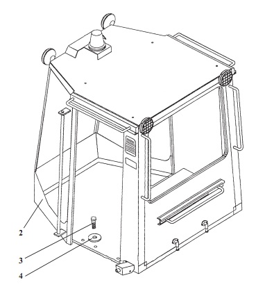 Установка кабины 325(2)