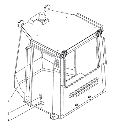 Установка кабины 352(2)