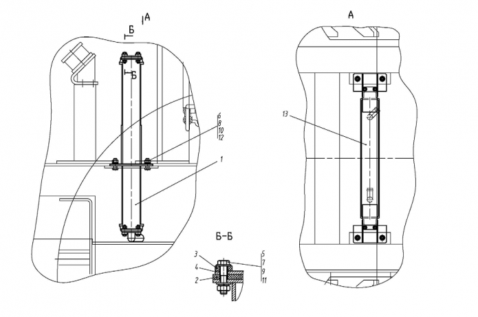 Установка калорифера  