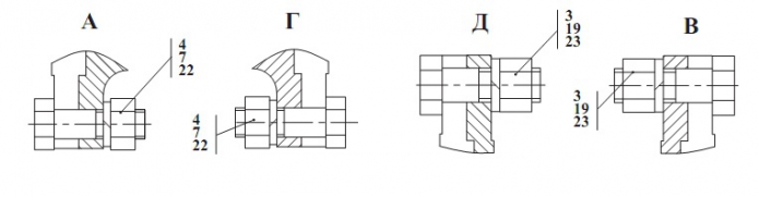 Установка карданных валов 332В, В4,С4-02(2)