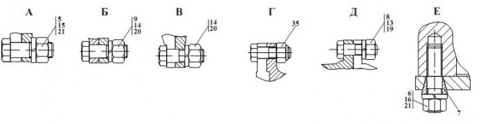 Установка карданных валов 371(2)