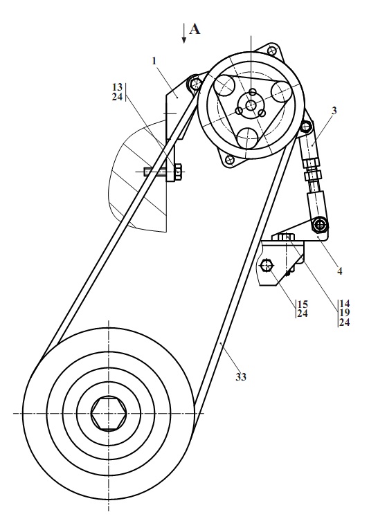 Установка компрессора 2551(1)