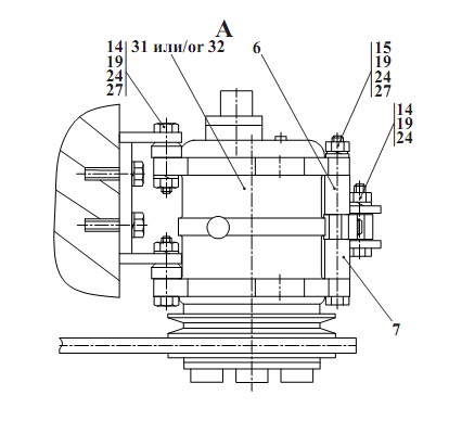 Установка компрессора 2551(2)