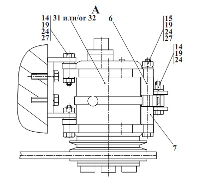 Установка компрессора 2661-01(2)