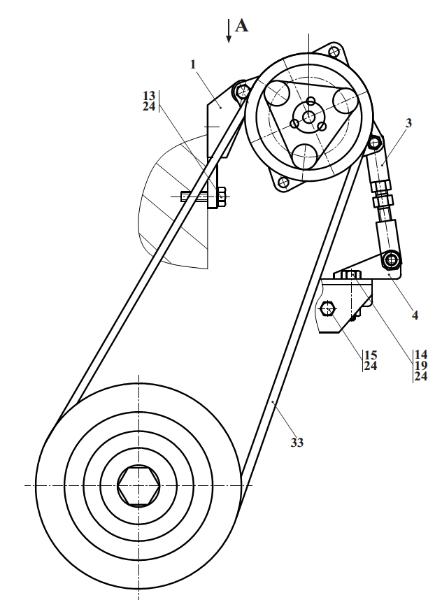 Установка компрессора