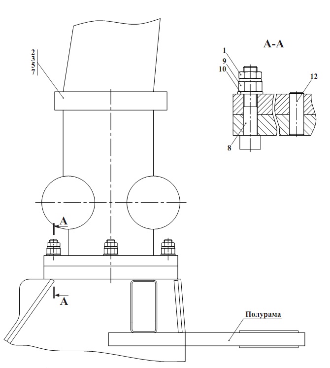 Установка манипулятора 2661-01(1)