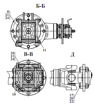 Установка мостов 320(7)