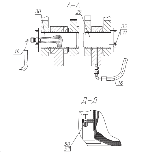 Установка мостов и колёс 2243В(1)