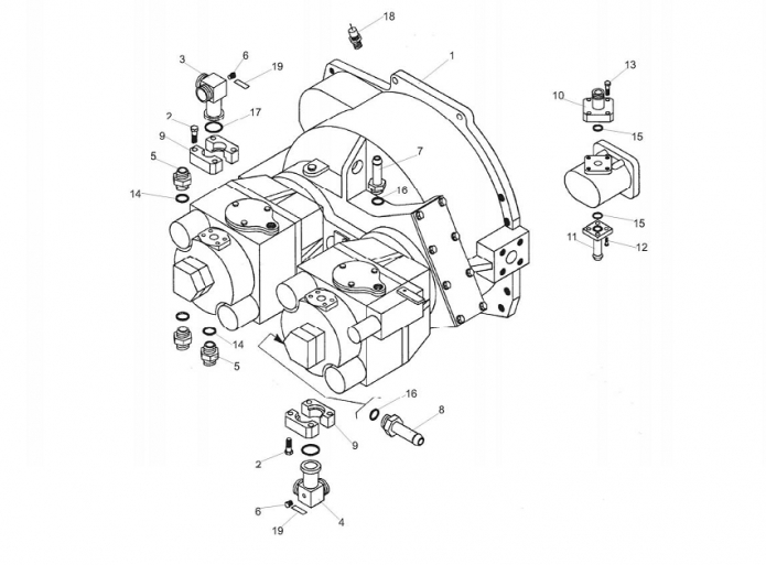 Установка насосов