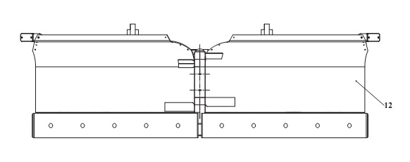 Установка отвала для снега Arctic Machine 320(3)