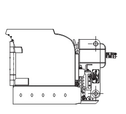Установка отвала для снега Pronar 320(1)